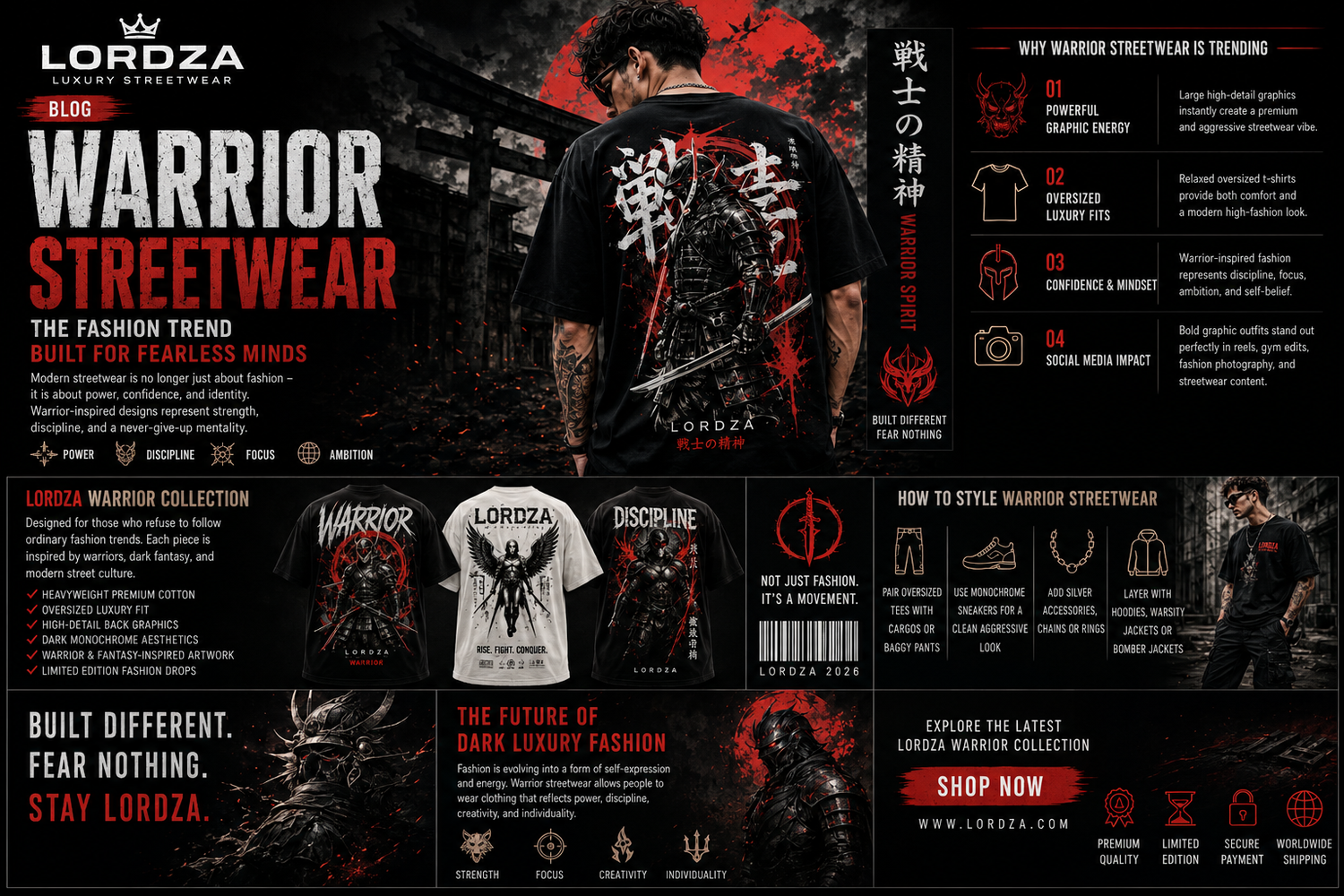Warrior Streetwear: The Fashion Trend Built for Fearless Minds