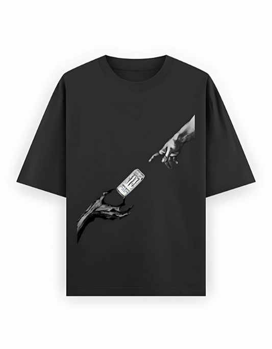 Gods of Energy – Monster Edition Graphic Oversized Tee” Front