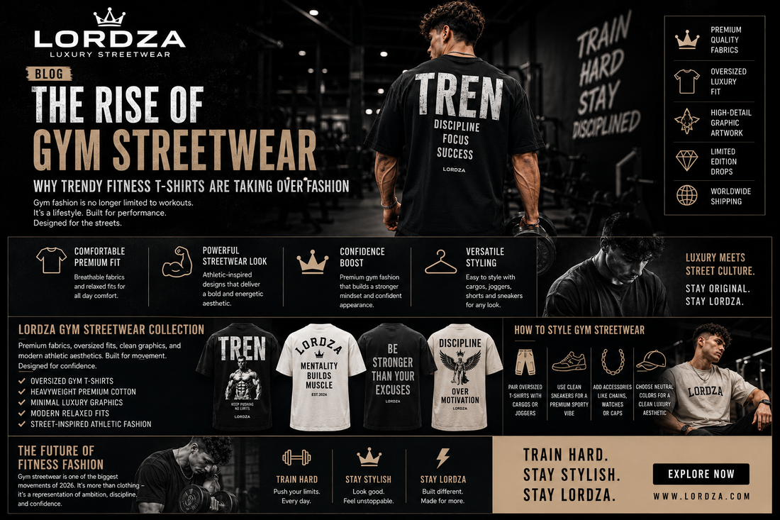 The Rise of Gym Streetwear: Why Trendy Fitness T-Shirts Are Taking Over Fashion