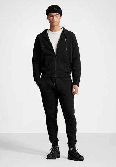 Polo  HOOD - Sweatjakke - black