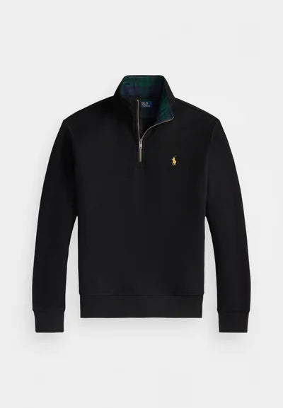 Polo  THE RL QUARTER ZIP SWEATSHIRT - Sweatshirt - black