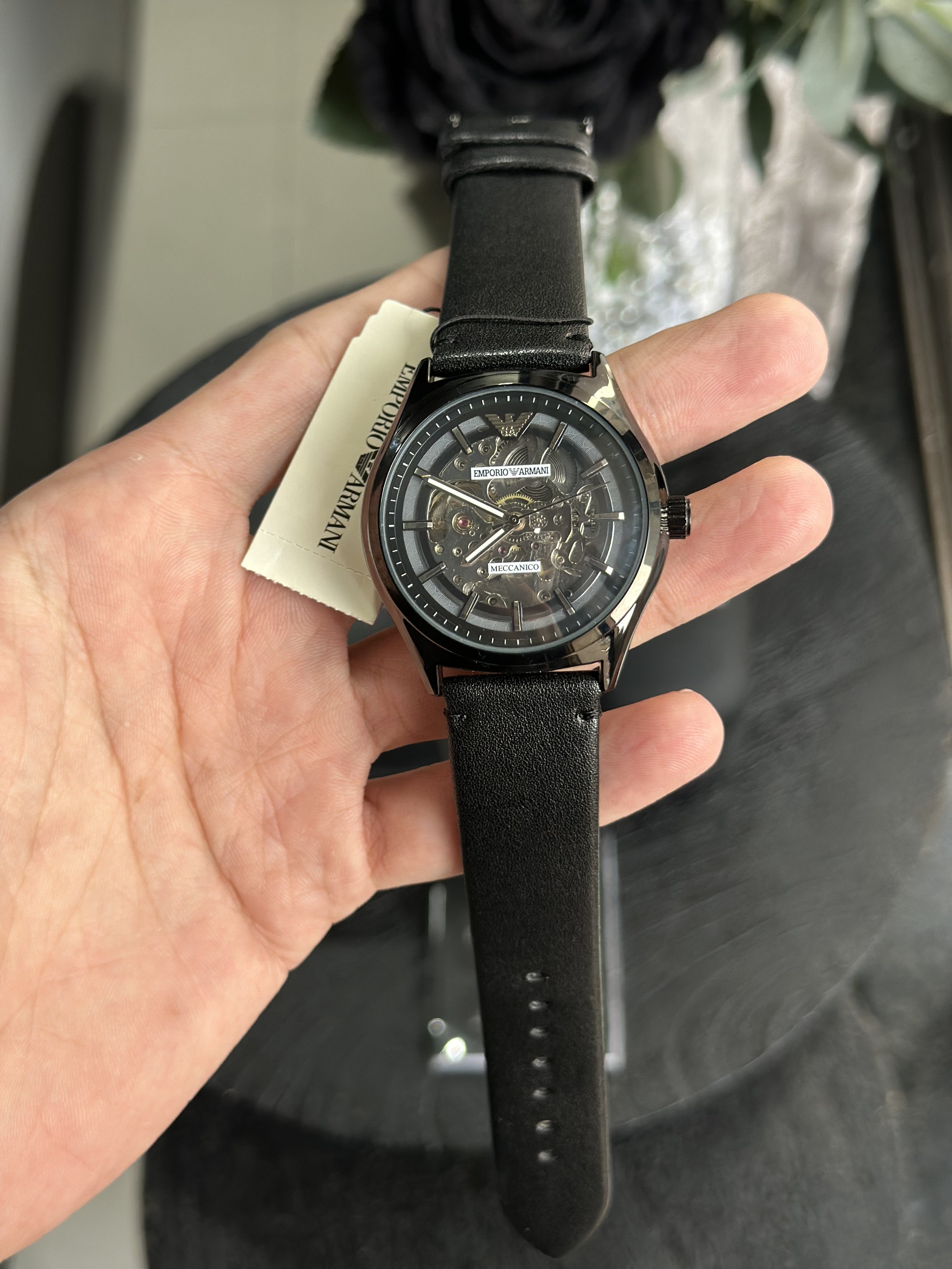 RC Tommy Automatic leather premium watch