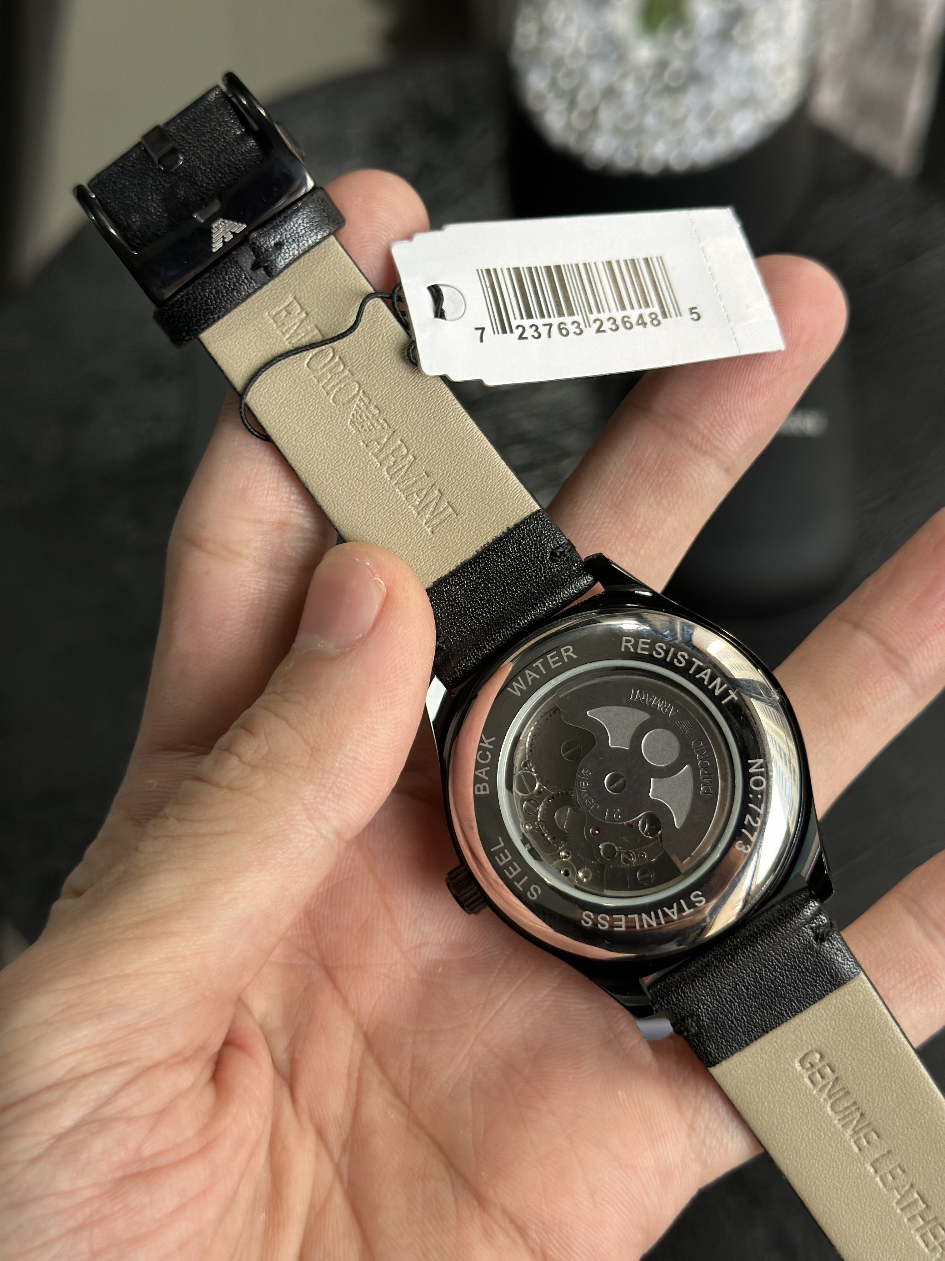 RC Tommy Automatic leather premium watch