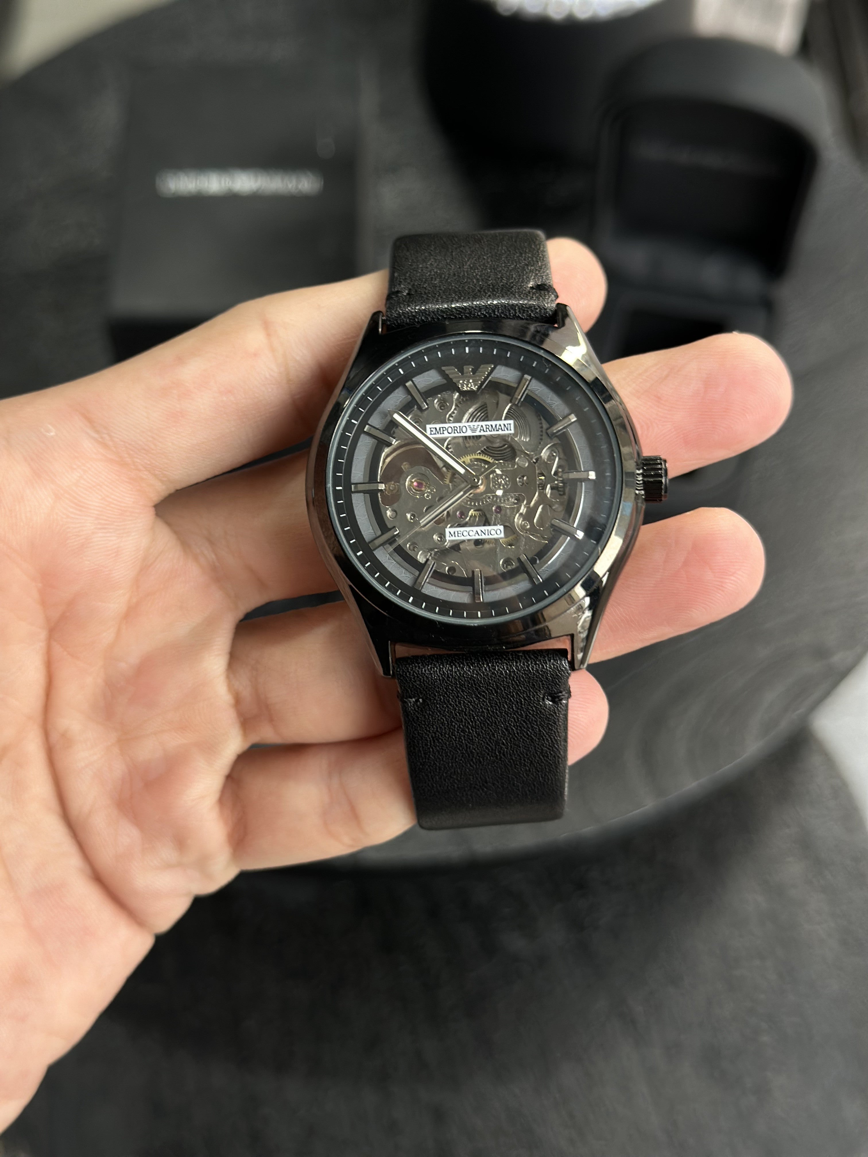 RC Tommy Automatic leather premium watch