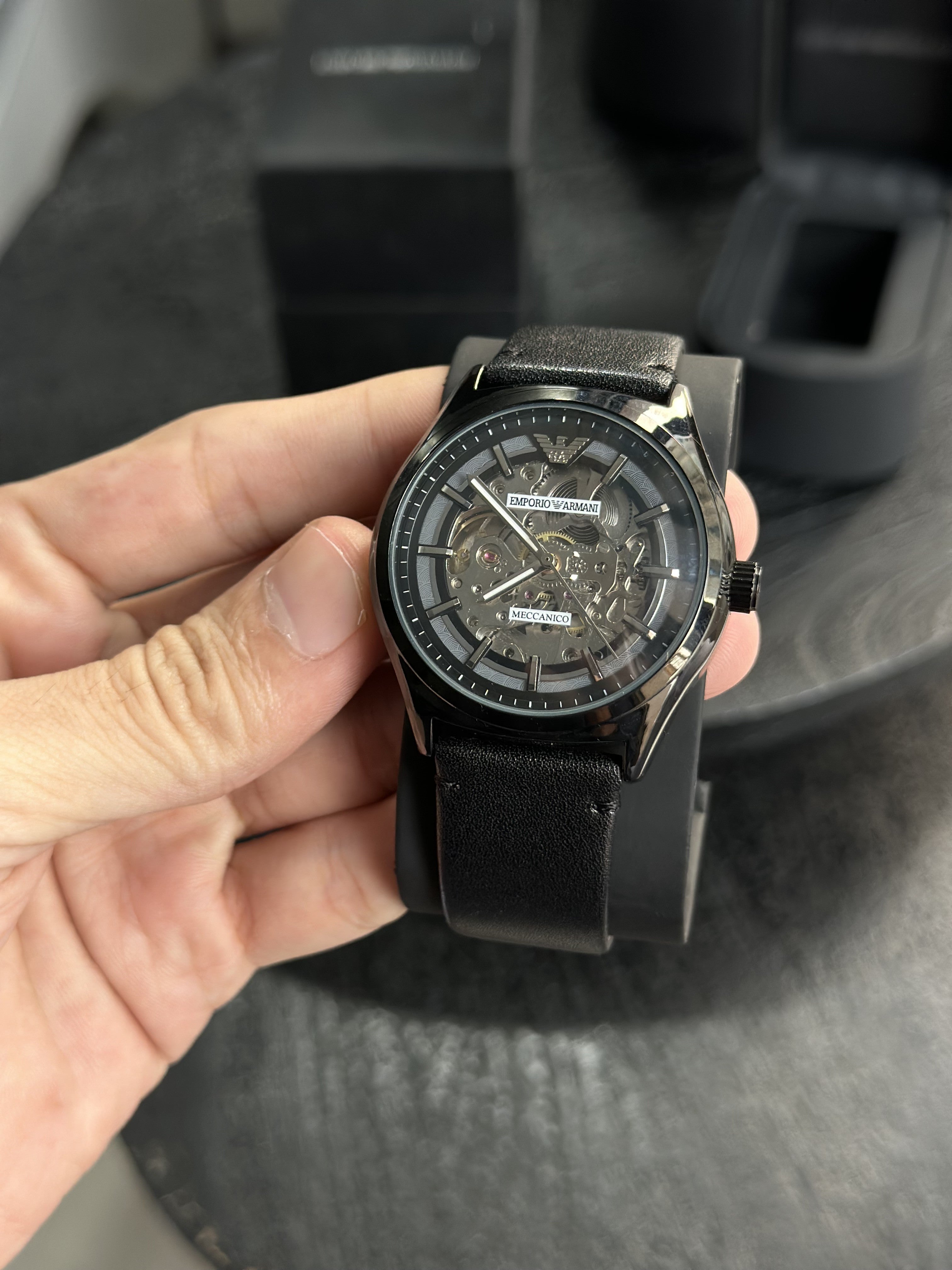 RC Tommy Automatic leather premium watch