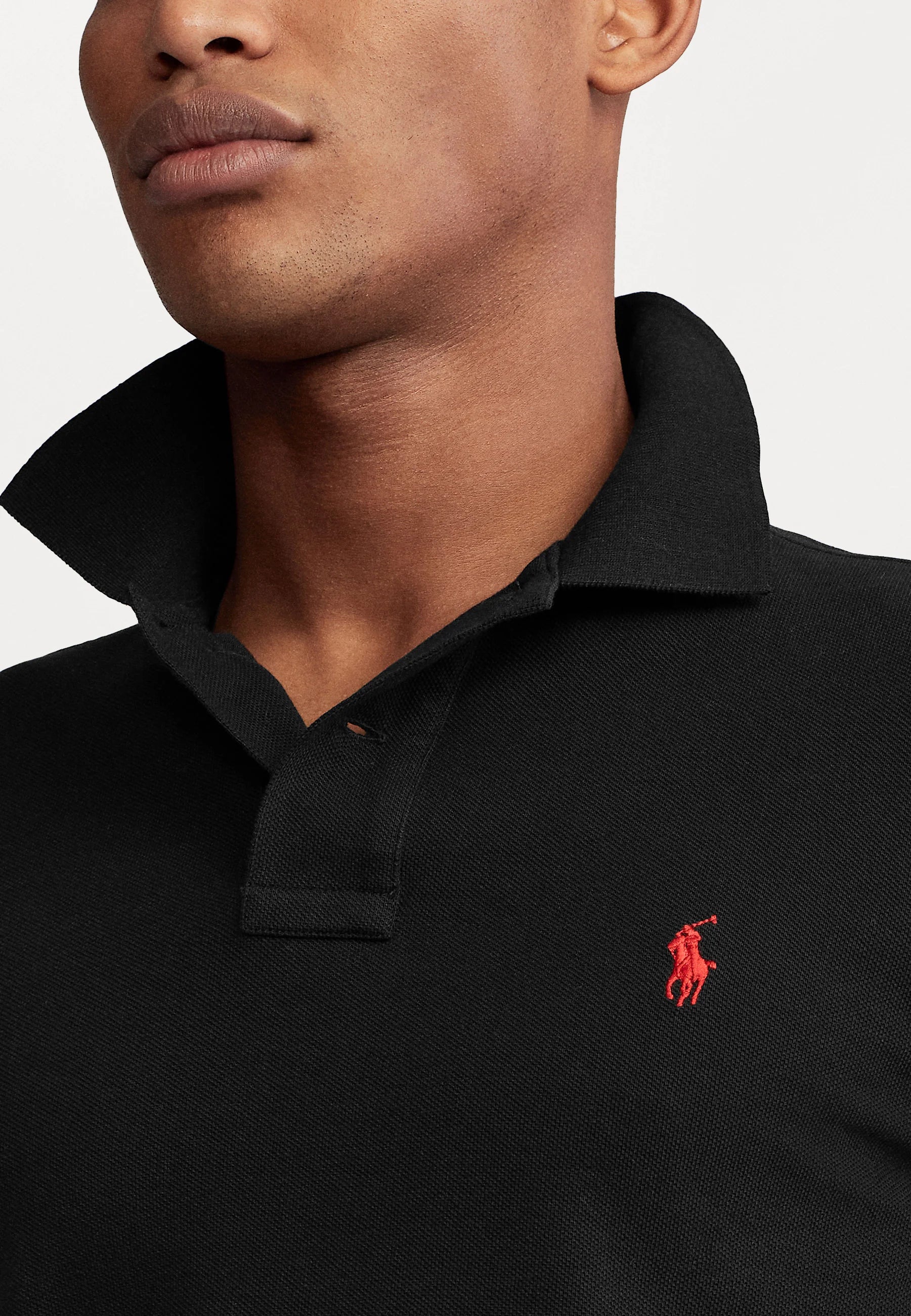 Polo  LONG SLEEVE - Langærmet T-shirt - black