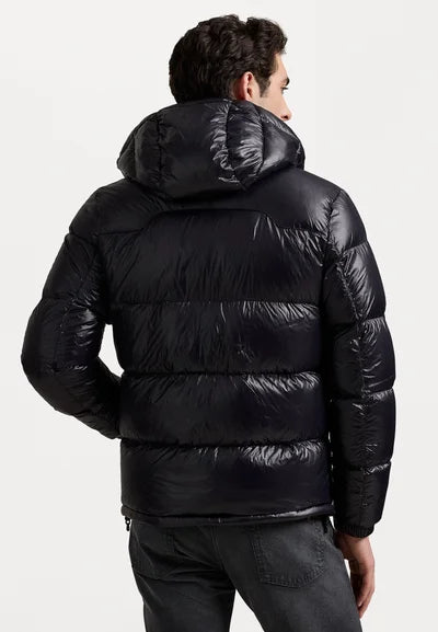Polo  THE GORHAM GLOSSED DOWN JACKET - Down jackets - black