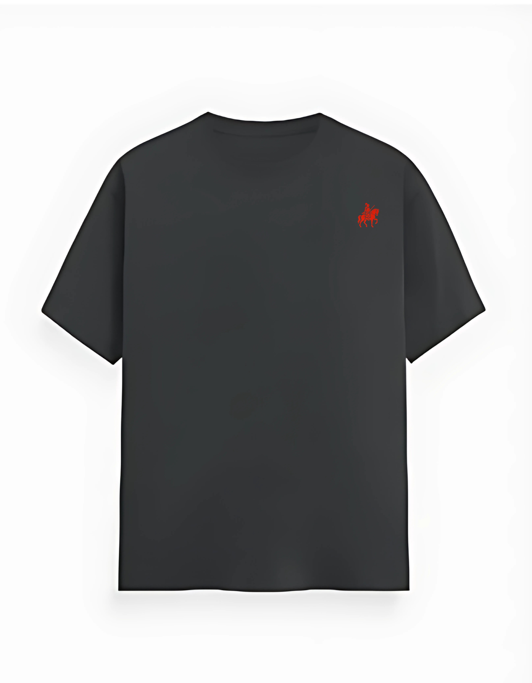 LORDZA Signature Emblem Oversized Standard Crew T-Shirt Oversized Standard T-Shirt