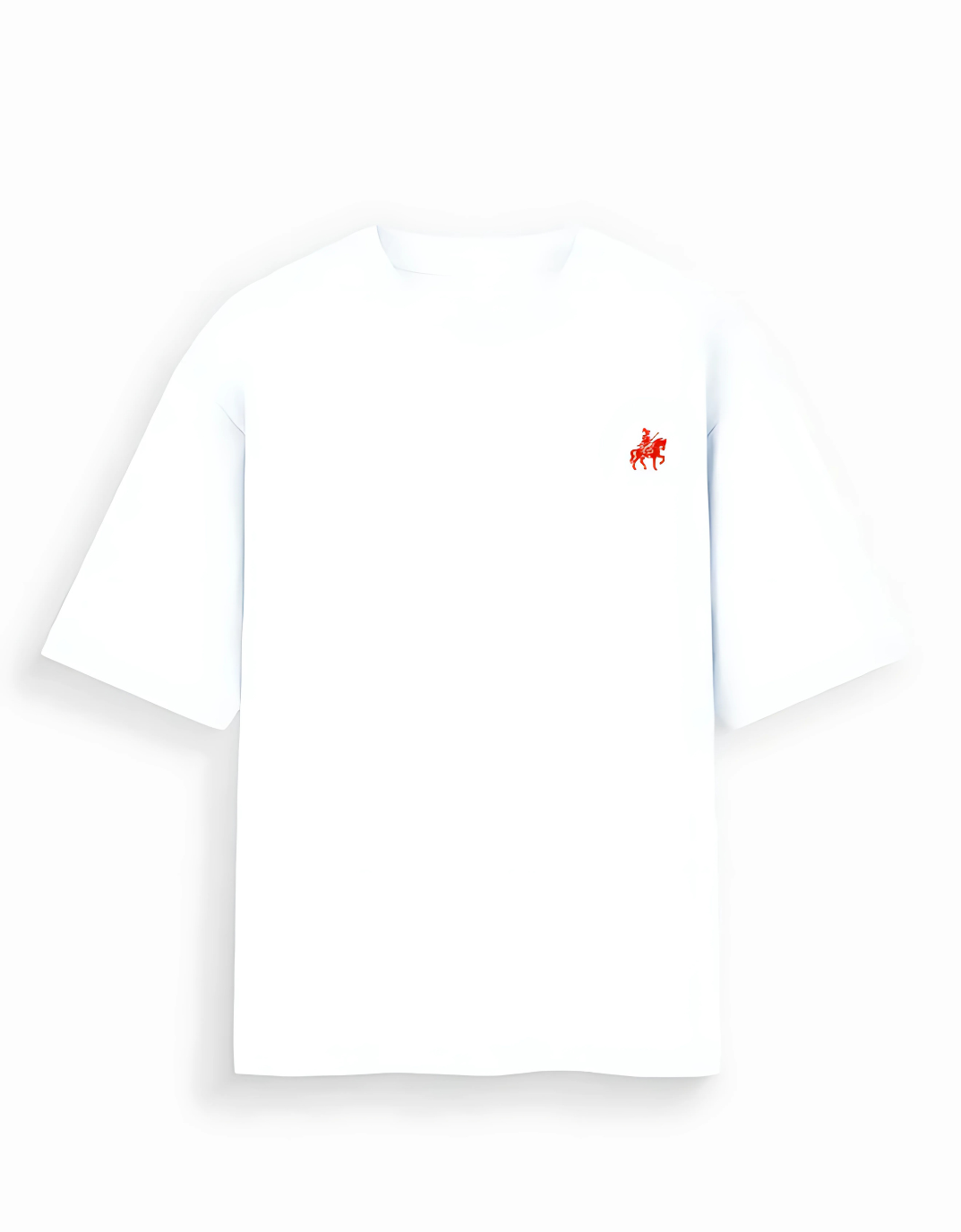 LORDZA Signature Emblem Oversized Standard Crew T-Shirt Oversized Standard T-Shirt