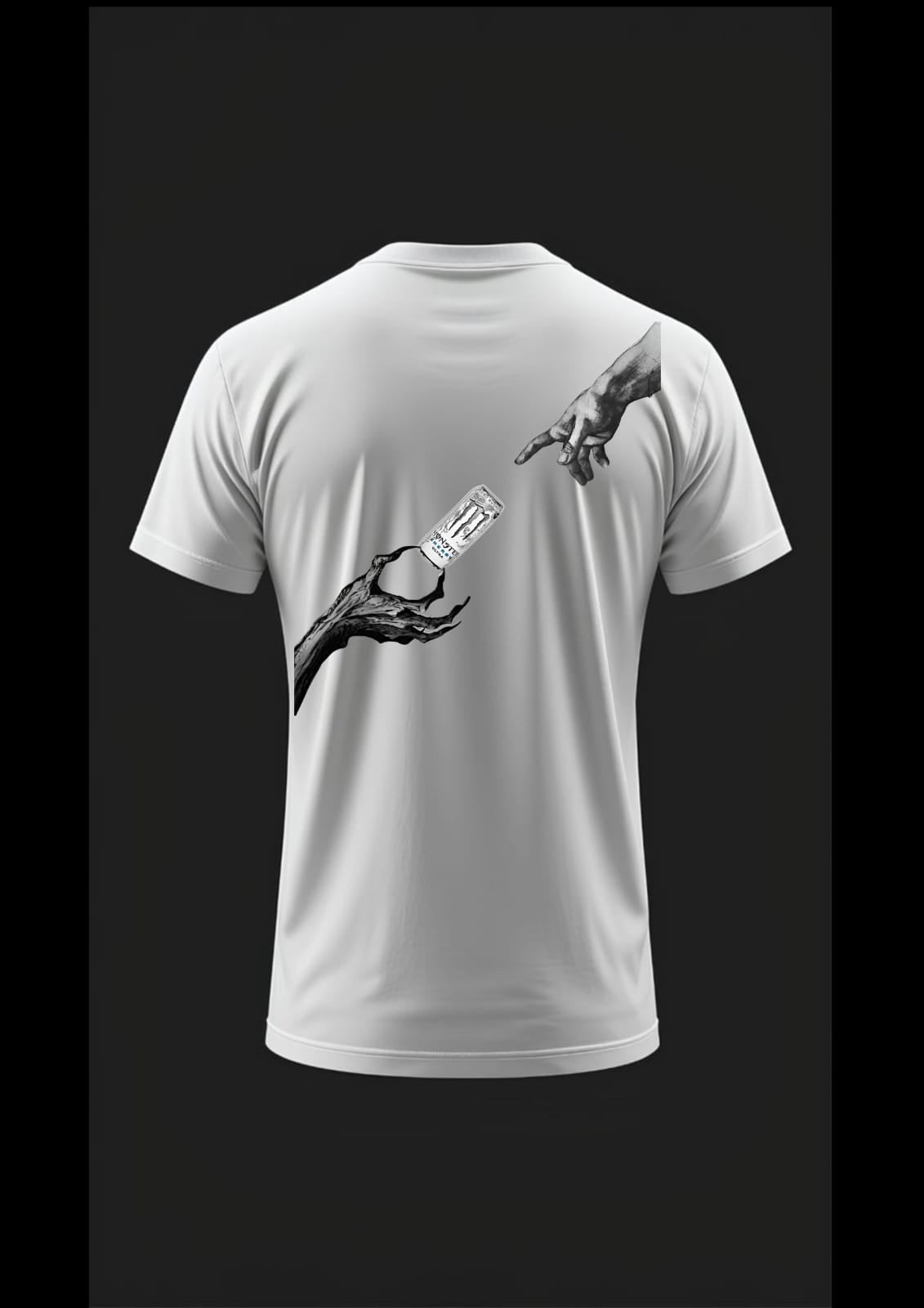 Gods of Energy – Monster Edition Graphic OversizedTee” Back Side Graphic