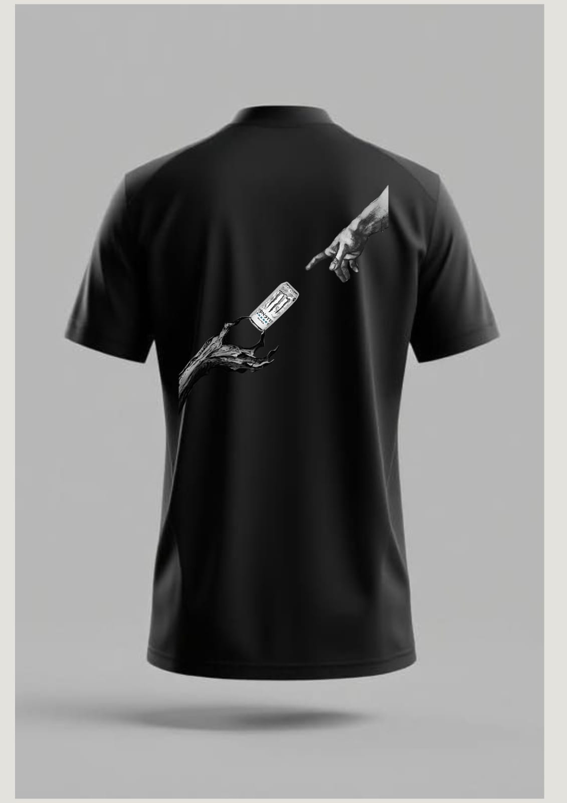 Gods of Energy – Monster Edition Graphic OversizedTee” Back Side Graphic