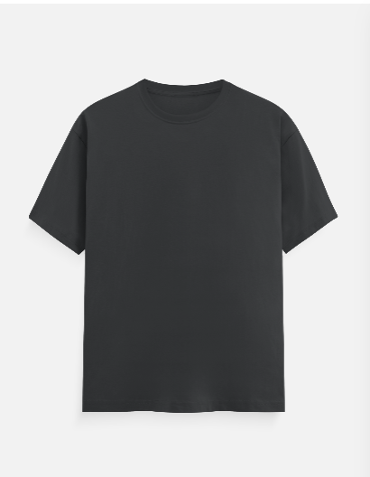 LORDZA Signature Emblem Oversized Standard Crew T-Shirt Oversized Standard T-Shirt