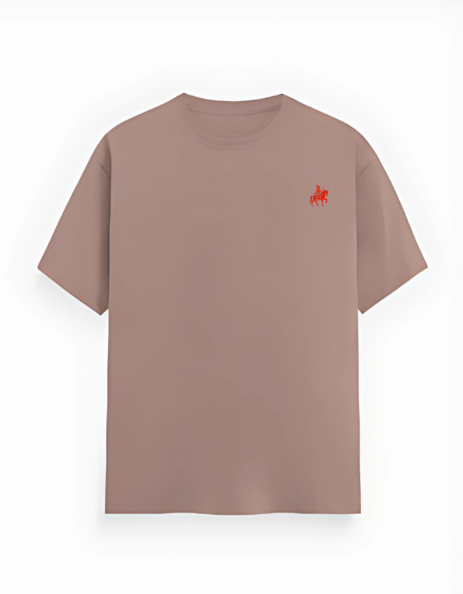 LORDZA Signature Emblem Oversized Standard Crew T-Shirt Oversized Standard T-Shirt