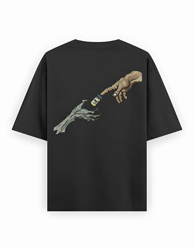 TREN Edition Graphic Oversized  Tee