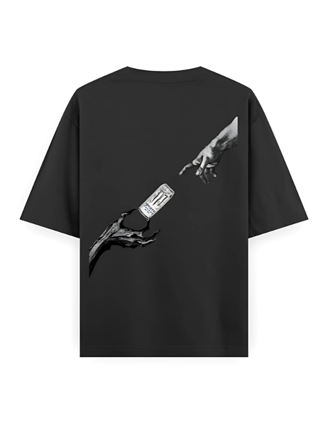 Gods of Energy – Monster Edition Graphic OversizedTee” Back Side Graphic