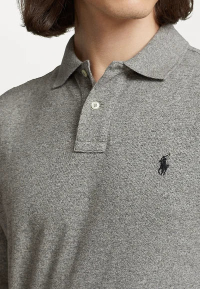 Polo  LONG SLEEVE - Langærmet T-shirt - canterbury heather
