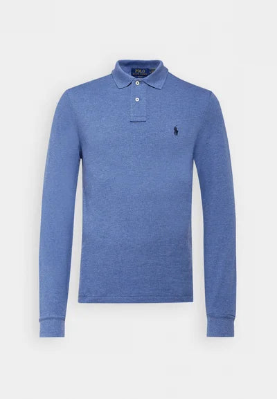 Polo  LONG SLEEVE - Langærmet T-shirt - faded royal heather