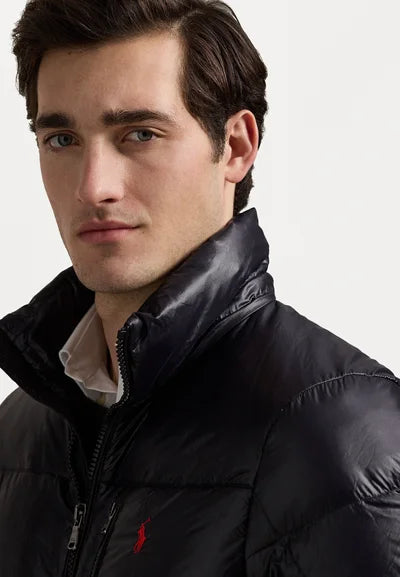 Polo  THE GORHAM GLOSSED DOWN JACKET - Down jackets - black