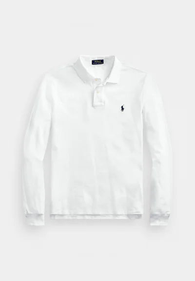 Polo  LONG SLEEVE - Langærmet T-shirt - white