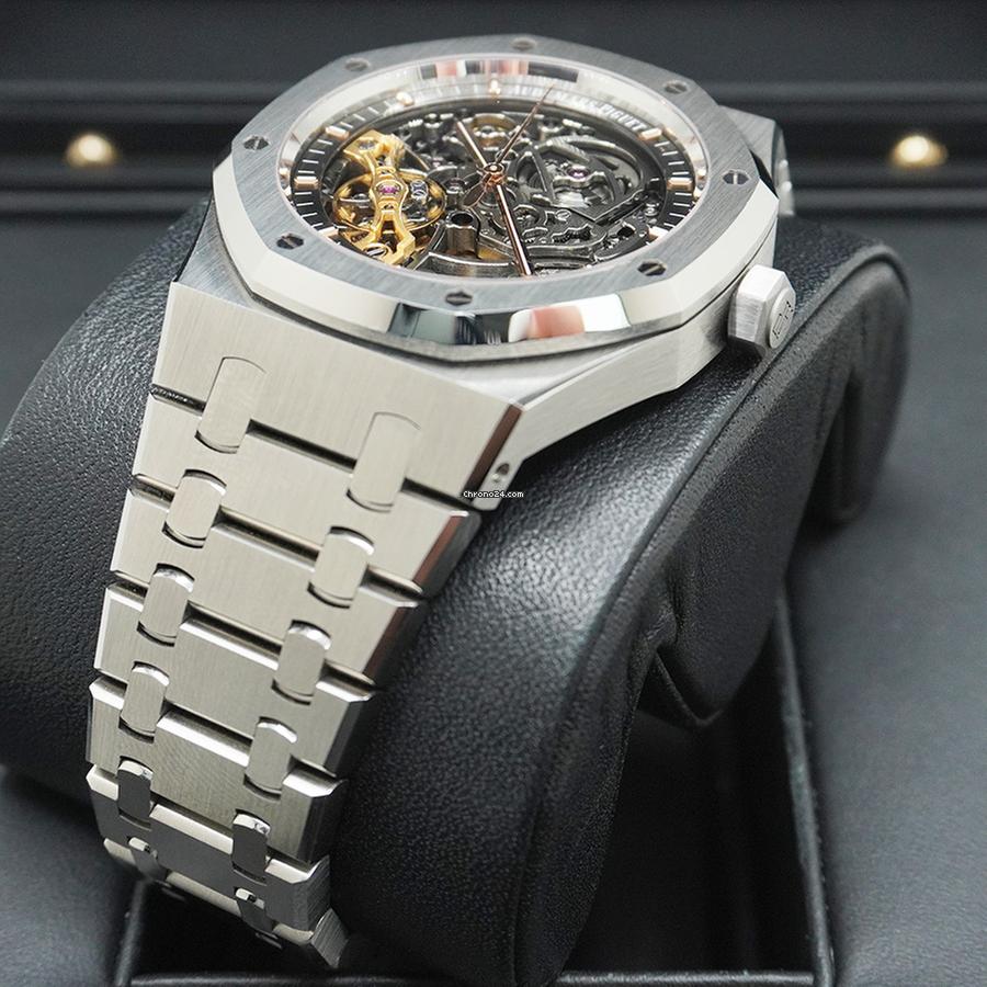 Audemars Piguet Royal Oak Skeleton Automatic Watch – Stainless Steel Case & Bracelet with Openworked Dial Limited Offer