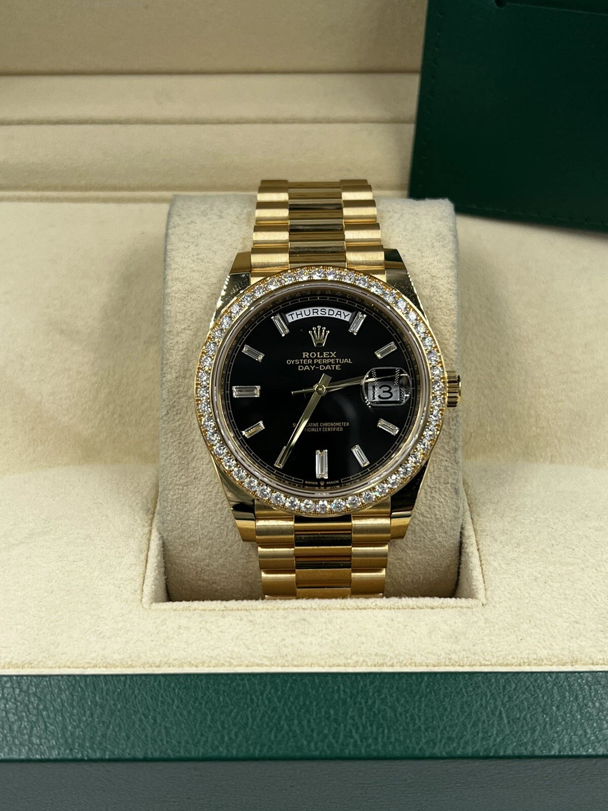 Rolex Day-Date 40MM Diamond Bezel Limited Offer