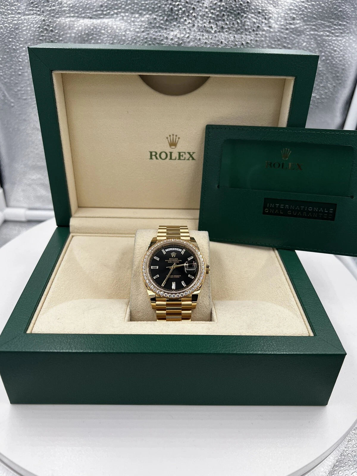 Rolex Day-Date 40MM Diamond Bezel Limited Offer