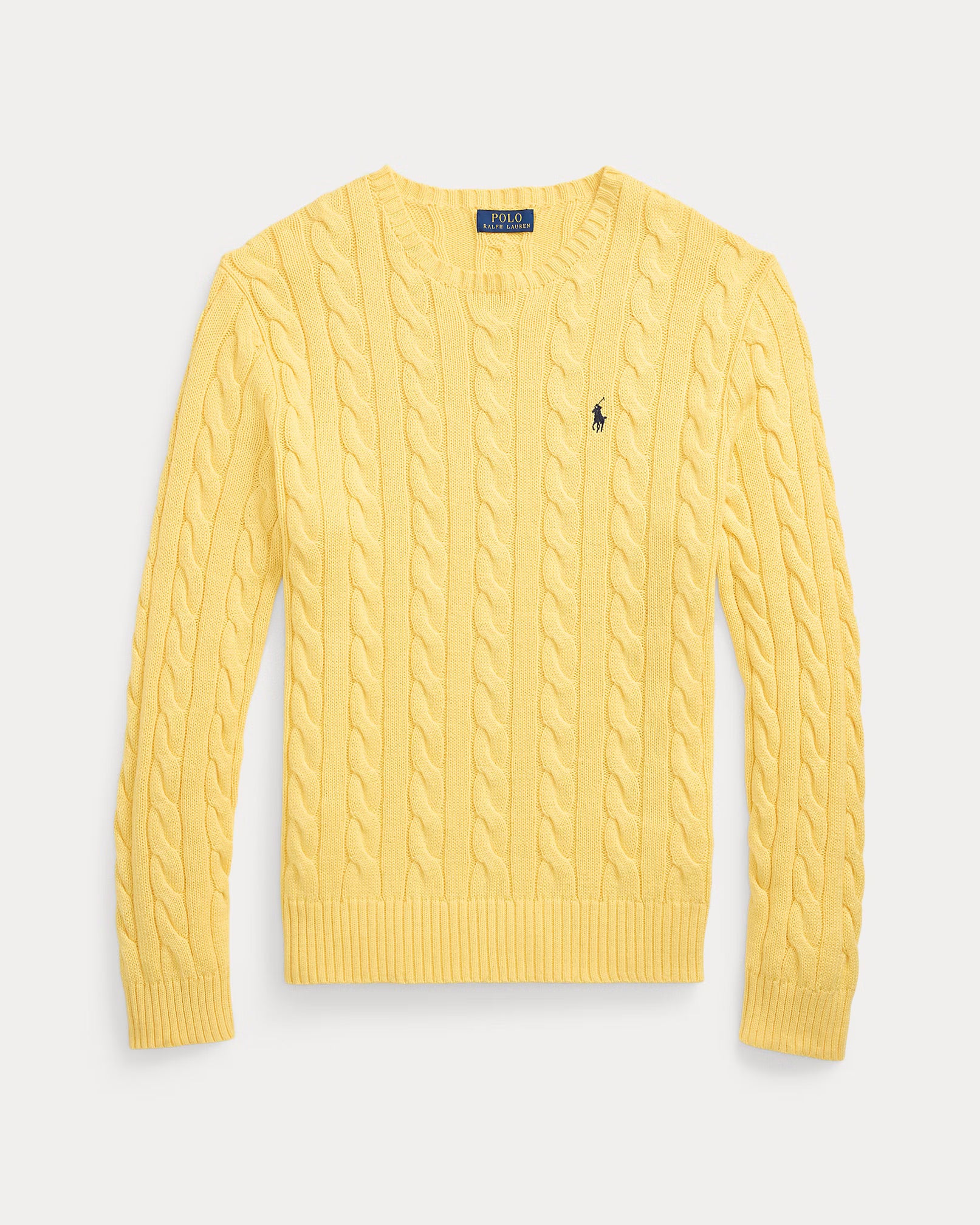 Cable-Knit Cotton Jumper