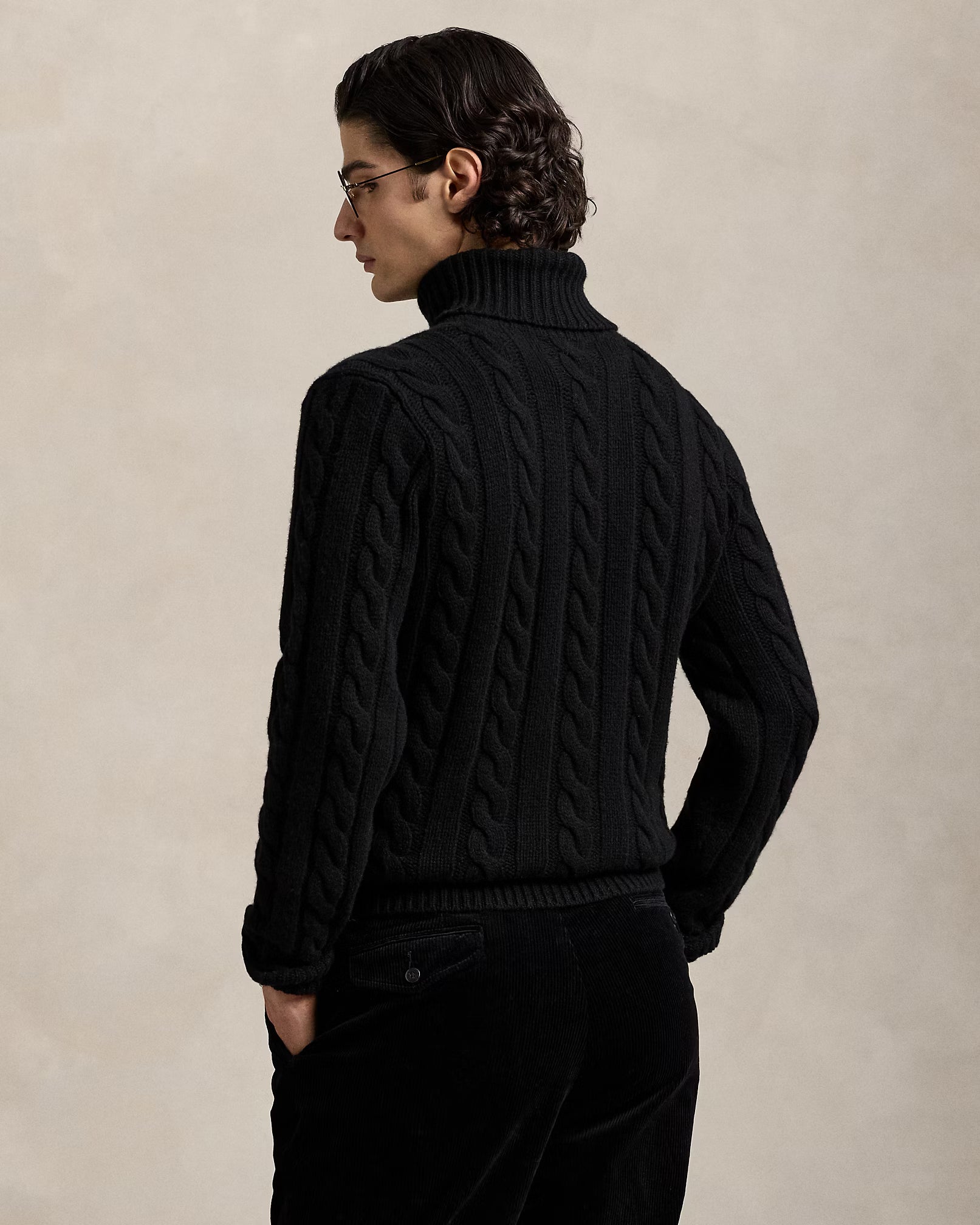 Cable-Knit Wool-Cashmere Jumper